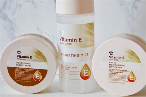 vitamin e skin care products.